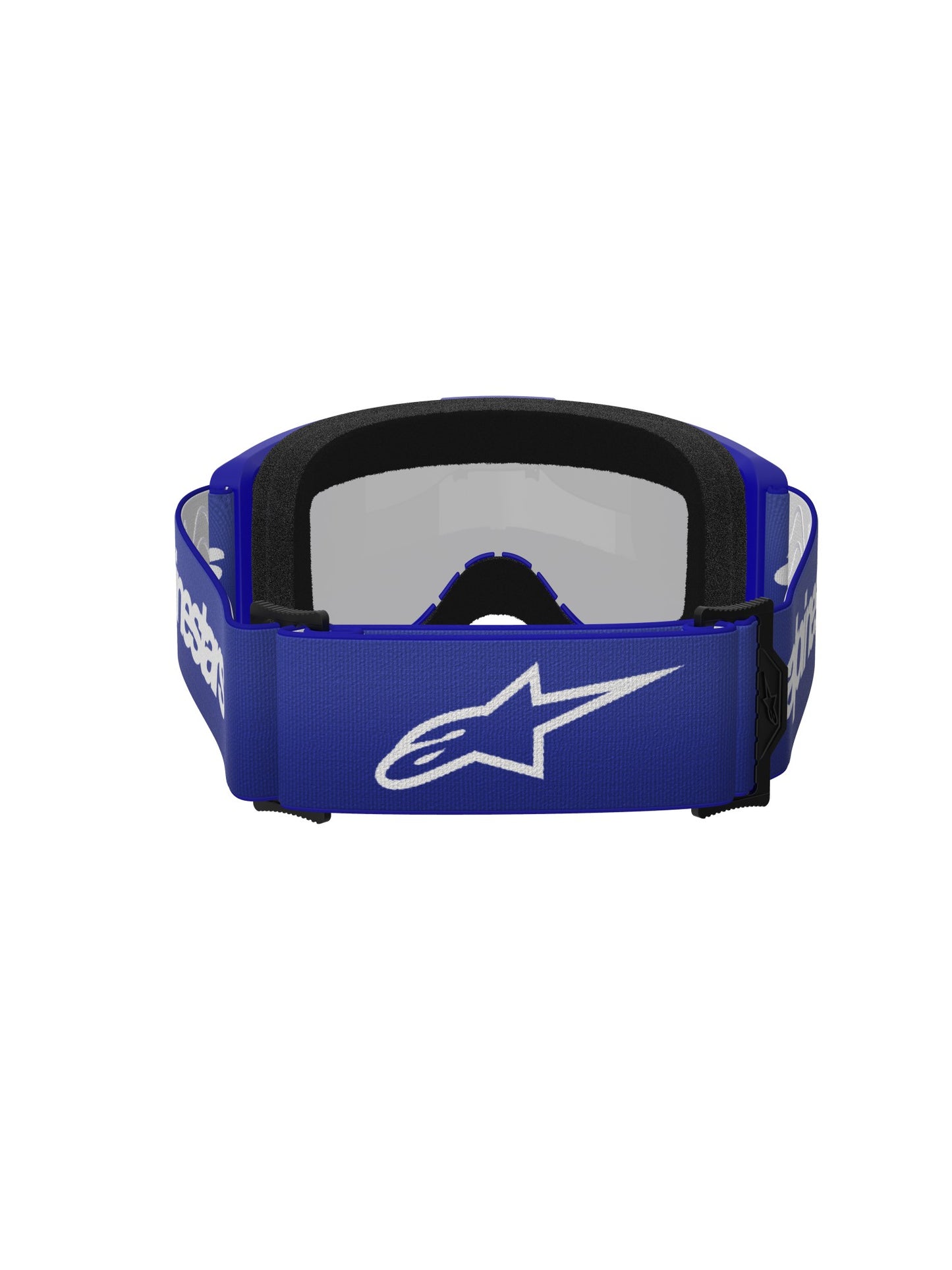 ALPINESTARS VISION 3 WOODMARK GOGGLES - BLUE MIRROR SILVER