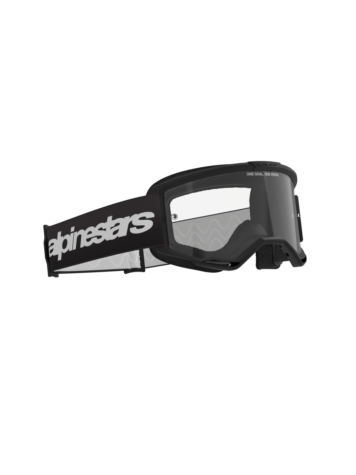 ALPINESTARS VISION 3 WOODMARK GOGGLES - BLACK CLEAR
