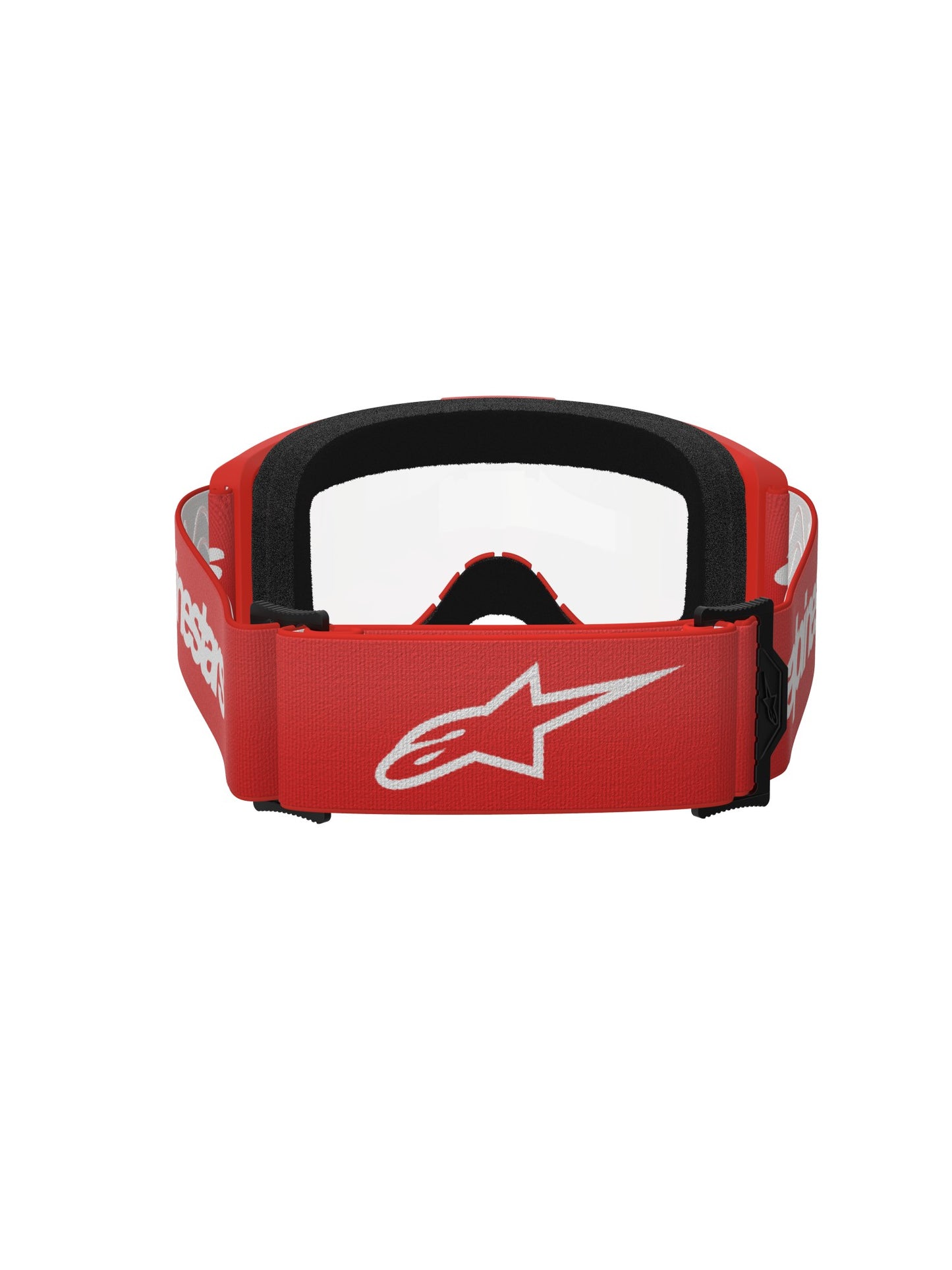 ALPINESTARS VISION 3 WOODMARK GOGGLES - RED CLEAR