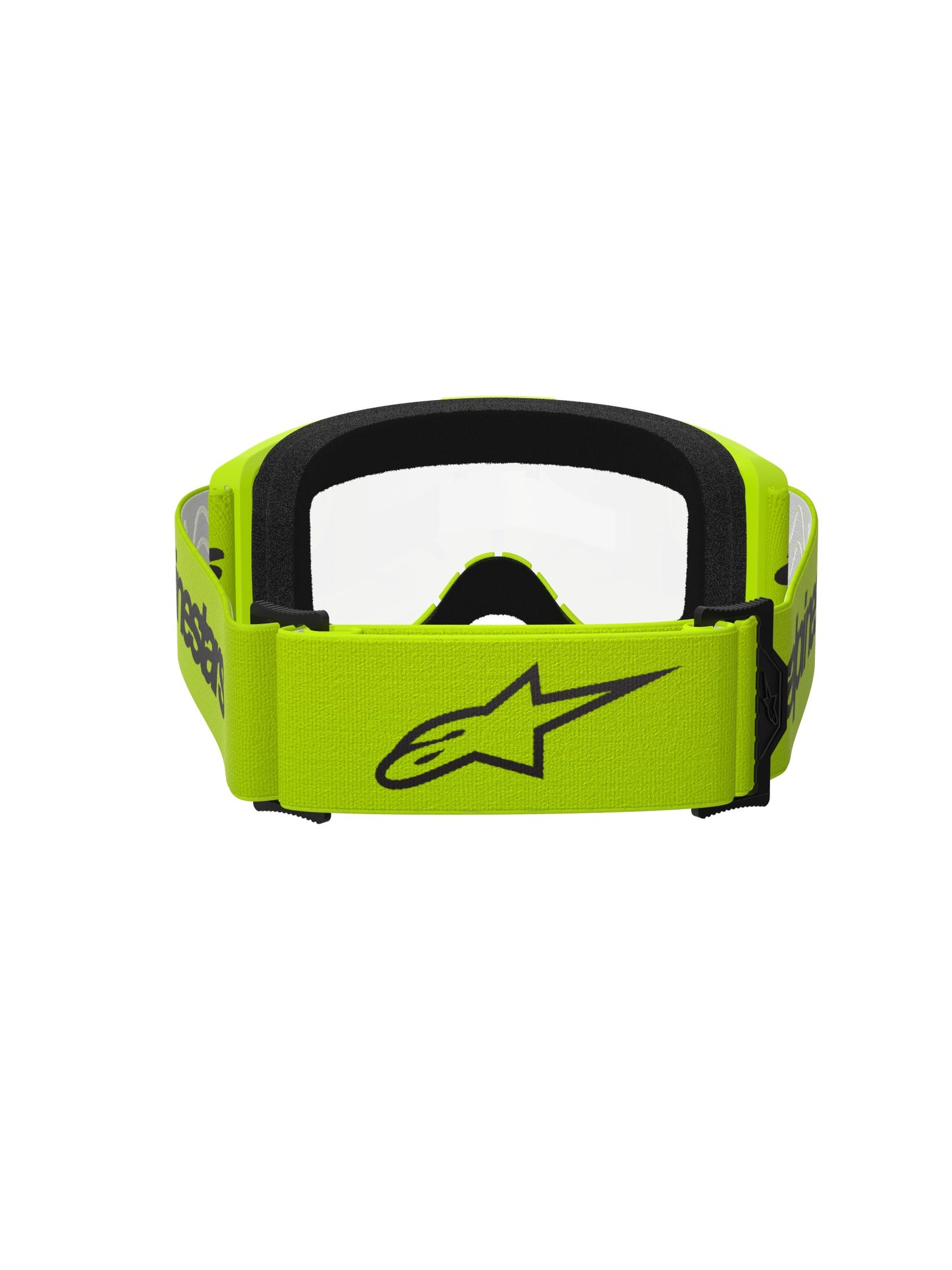 ALPINESTARS VISION 3 WOODMARK GOGGLES - YELLOW FLUO CLEAR
