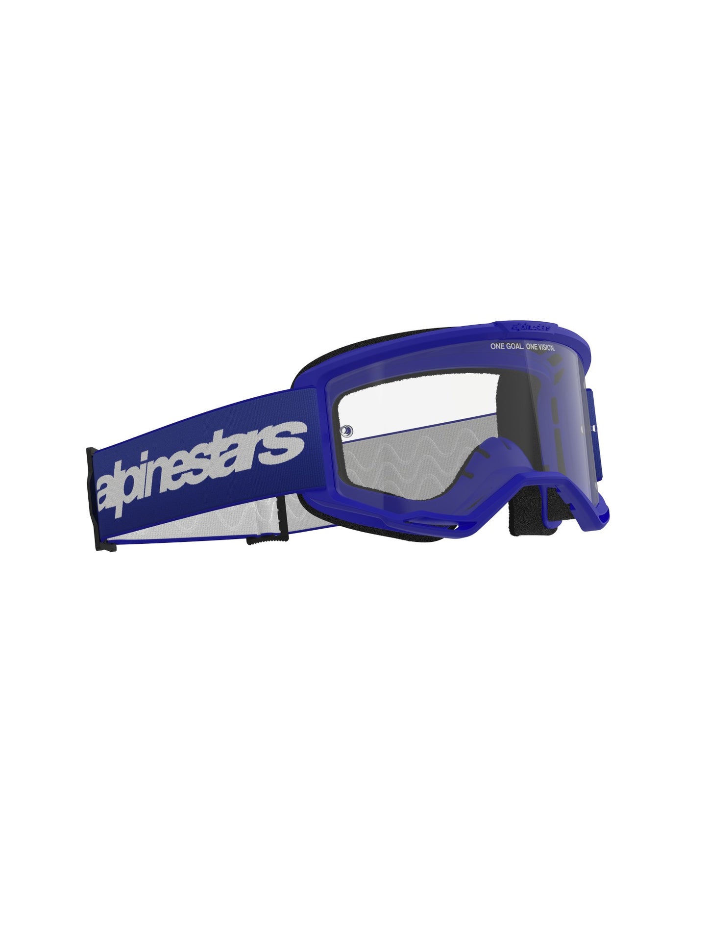 ALPINESTARS VISION 3 WOODMARK GOGGLES - BLUE CLEAR