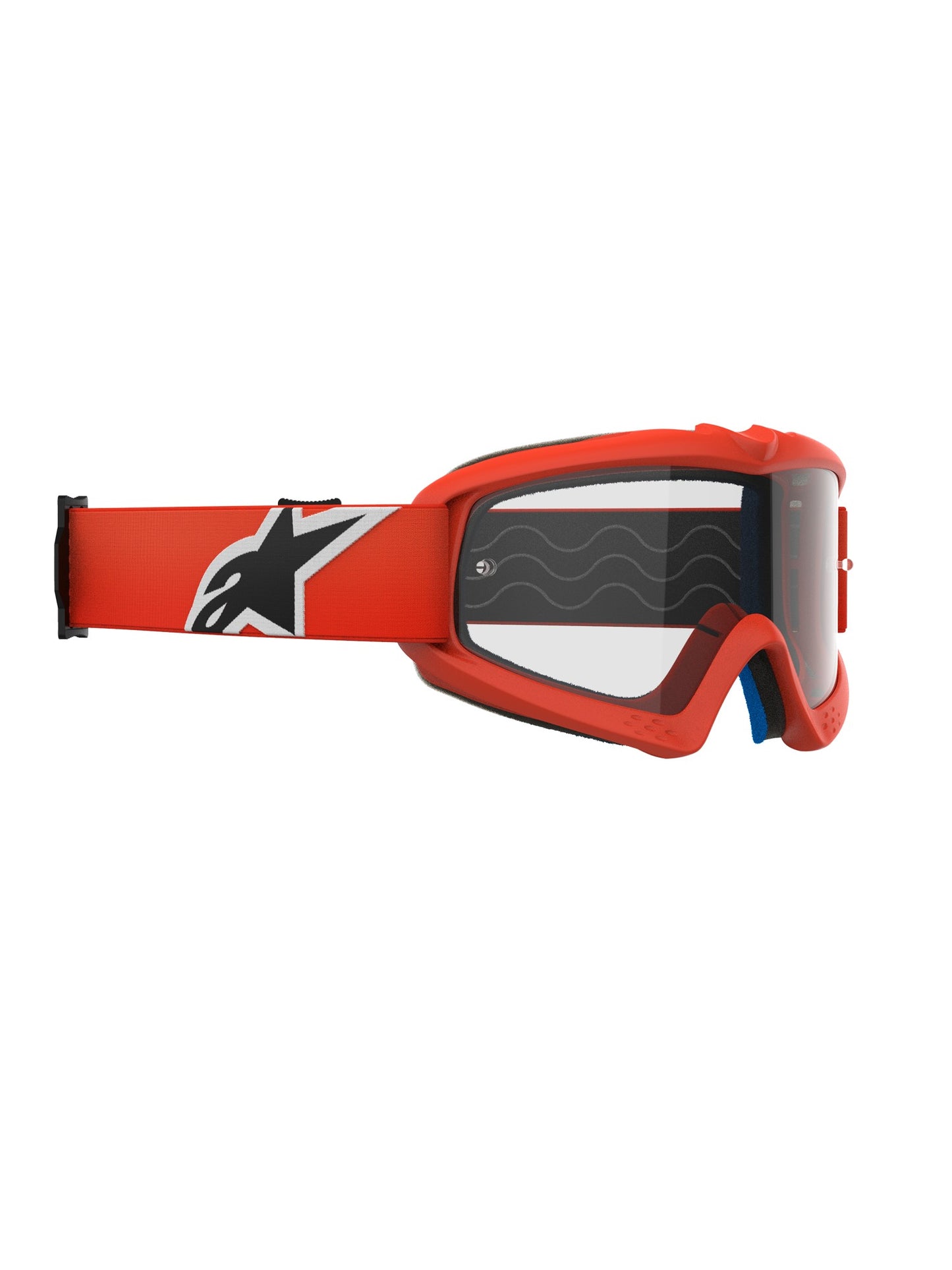 ALPINESTARS VISION YOUTH CORP GOGGLES - ORANGE CLEAR