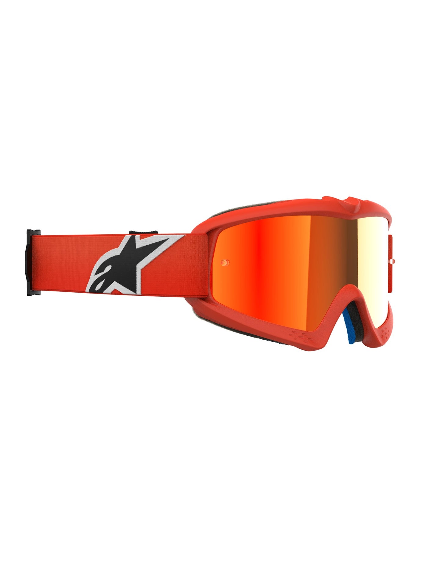 ALPINESTARS VISION YOUTH CORP GOGGLES - ORANGE MIRROR RED