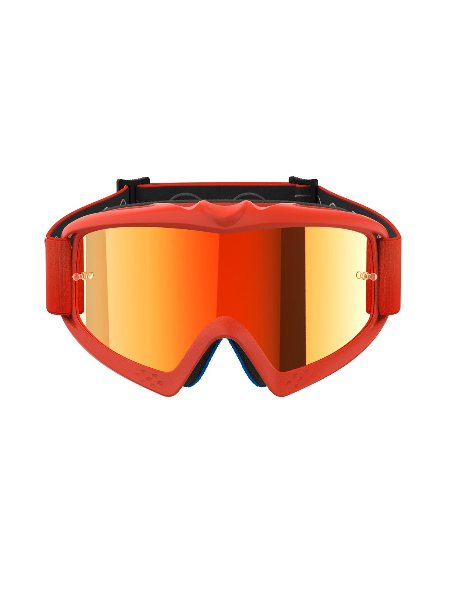 ALPINESTARS VISION YOUTH CORP GOGGLES - ORANGE MIRROR RED