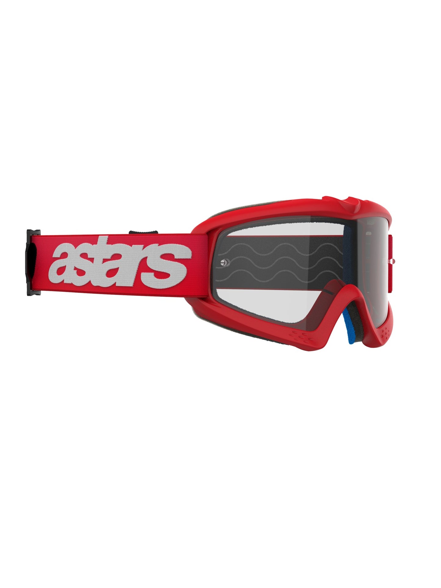 ALPINESTARS VISION YOUTH BLAZE GOGGLES - RED CLEAR