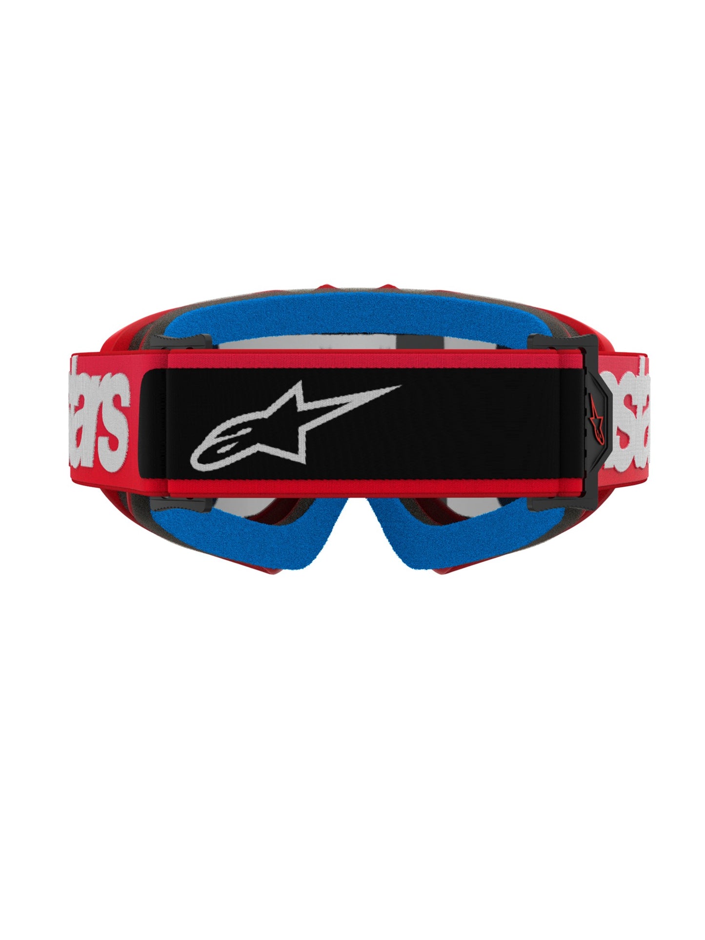 ALPINESTARS VISION YOUTH BLAZE GOGGLES - RED MIRROR SILVER