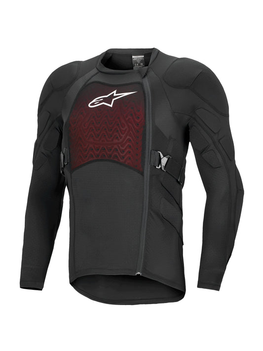 ALPINESTARS BIONIC PLASMA LT PROTECTION LS JACKET - BLACK WHITE