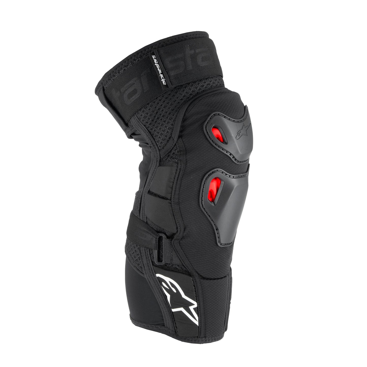ALPINESTARS BIONIC PRO PLASMA KNEE PROTECTOR - BLACK RED WHITE