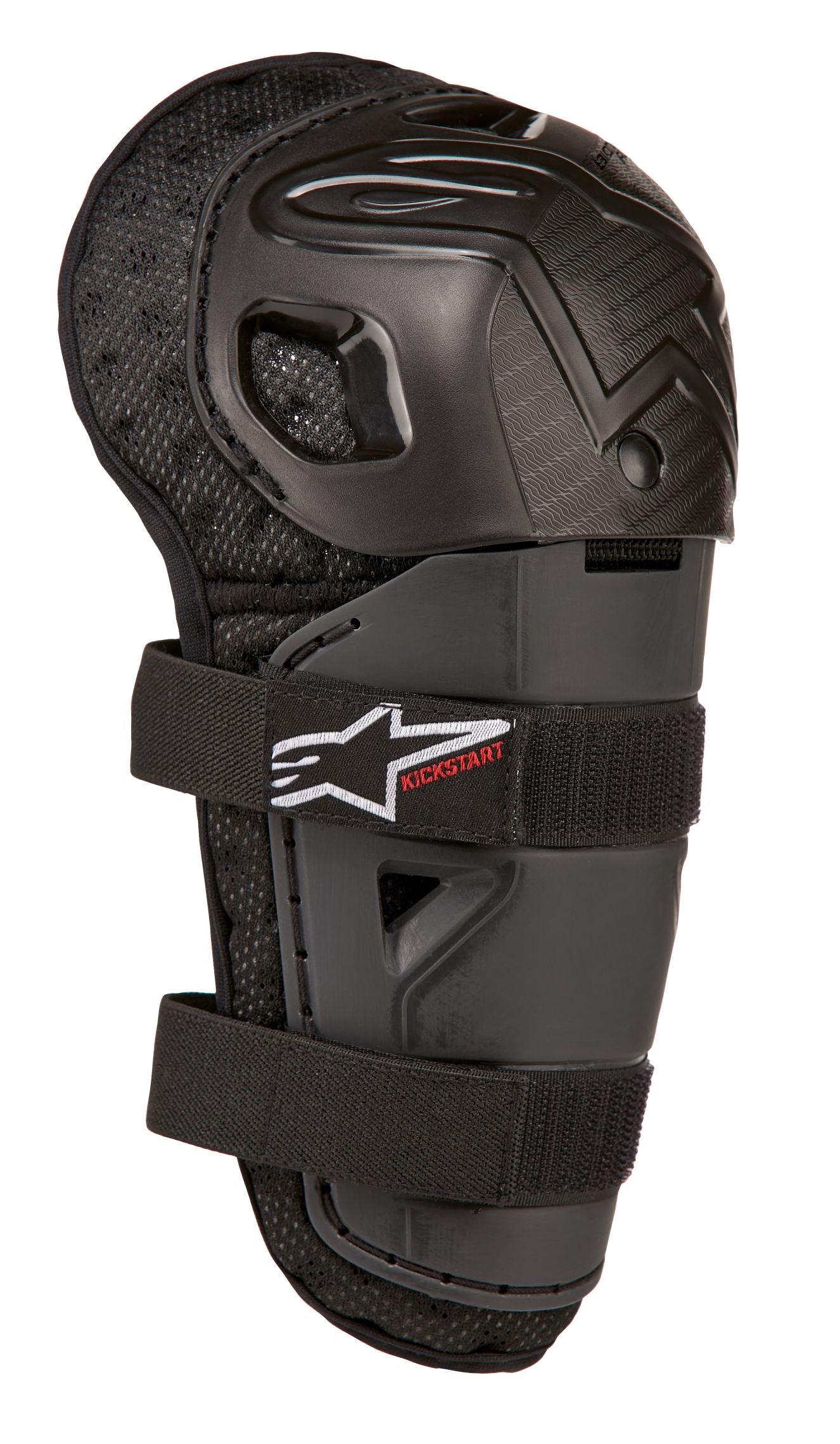 ALPINESTARS BIONIC ACTION KICKSTART KNEE GUARD - BLACK/RED