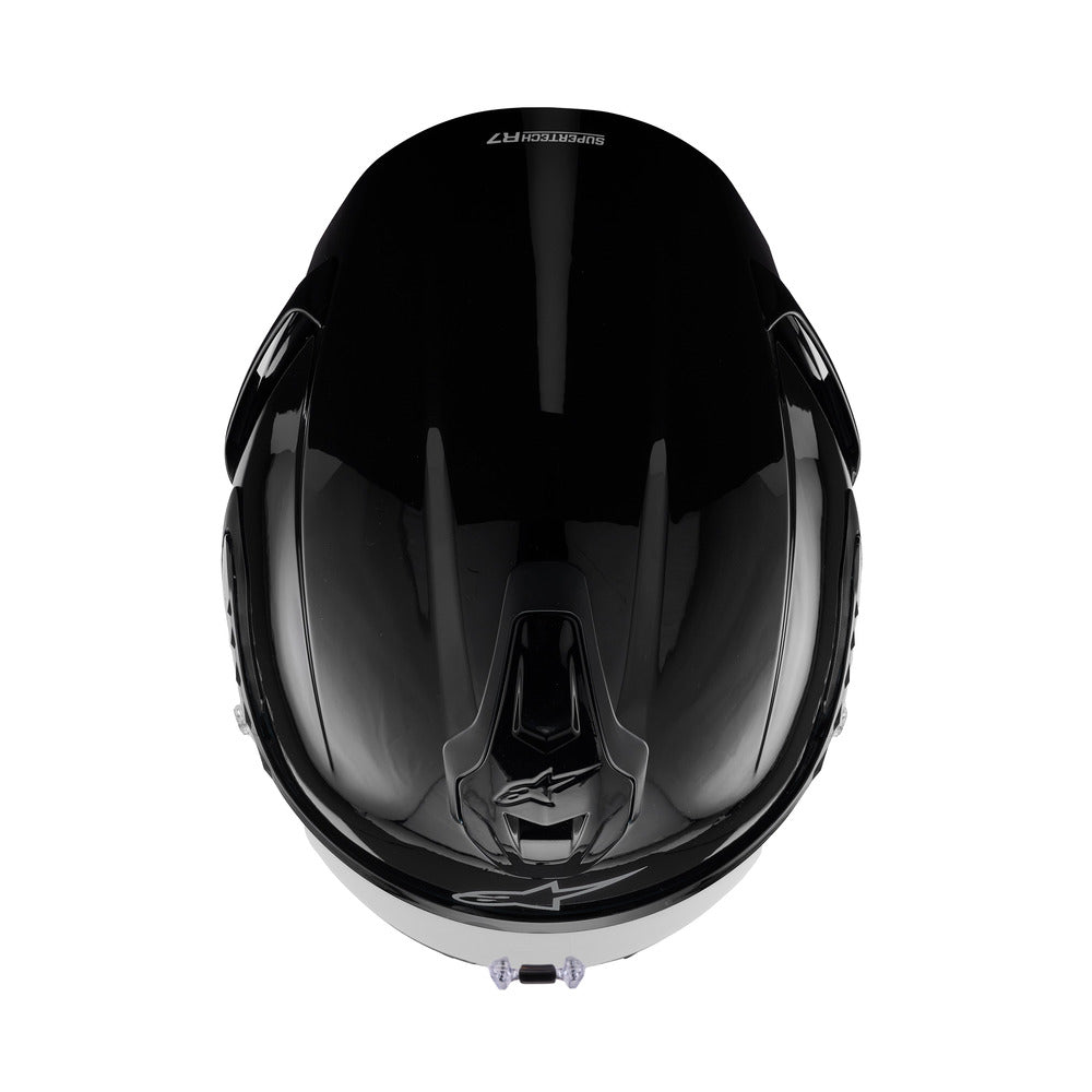 Alpinestars SR7 Solid ECE06 Helmet - Glossy Black
