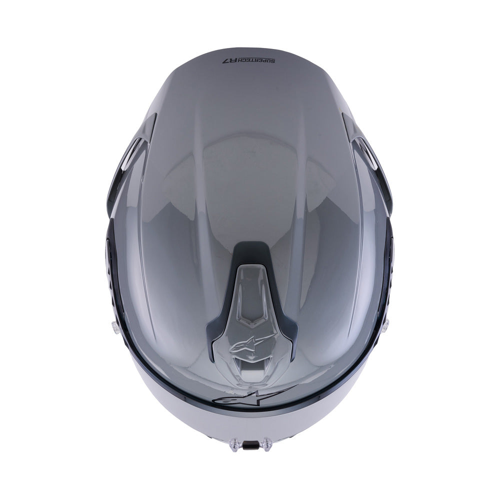 Alpinestars SR7 Solid ECE06 Helmet - Glossy Grey
