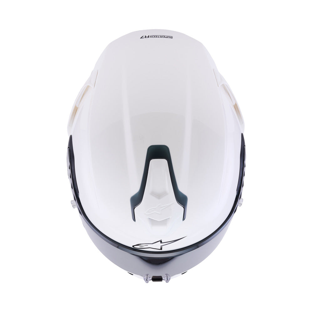 Alpinestars SR7 Solid ECE06 Helmet - Glossy White