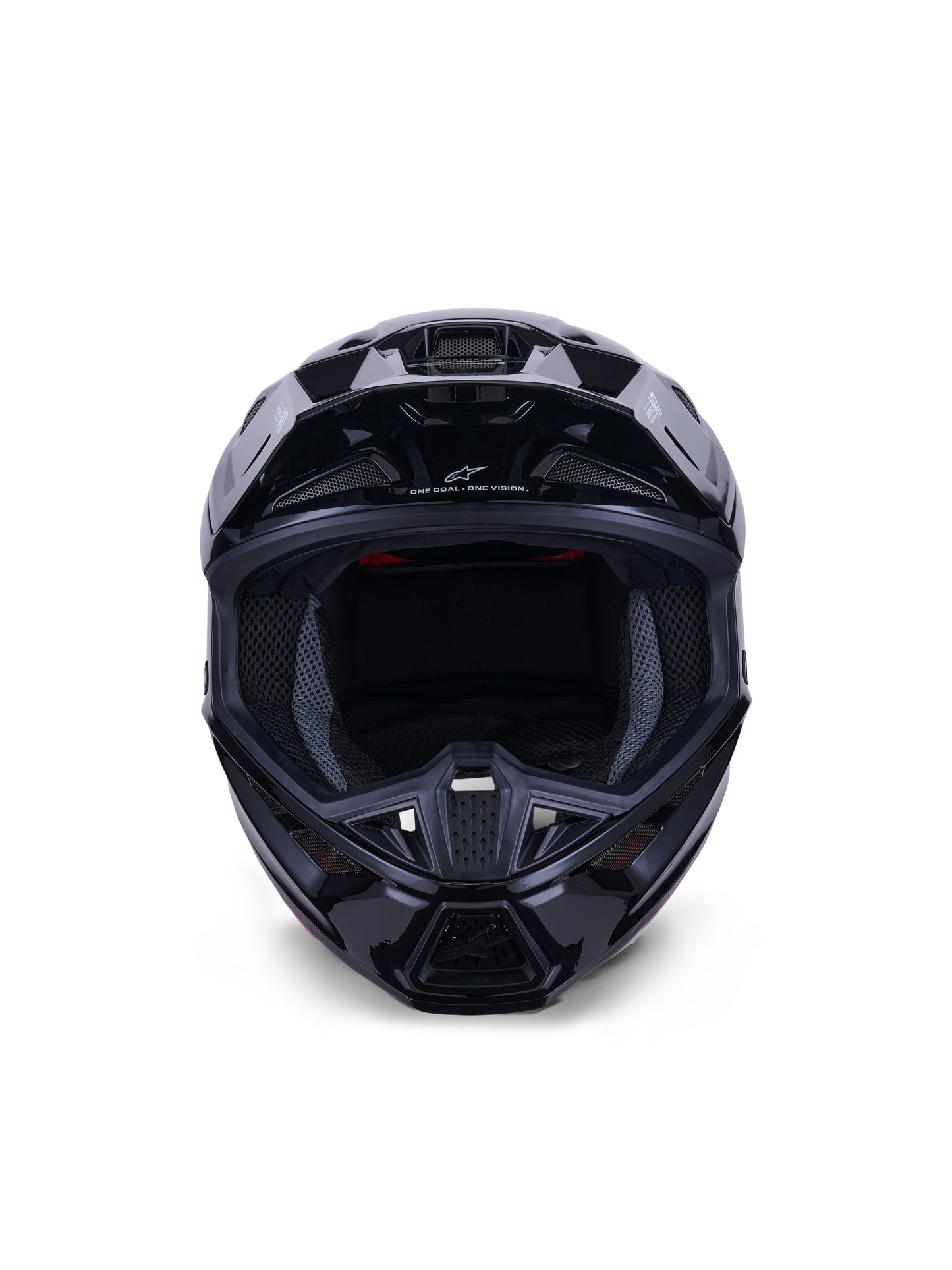 ALPINESTARS 2026 S-M7 SOLID HELMET - BLACK GLOSSY