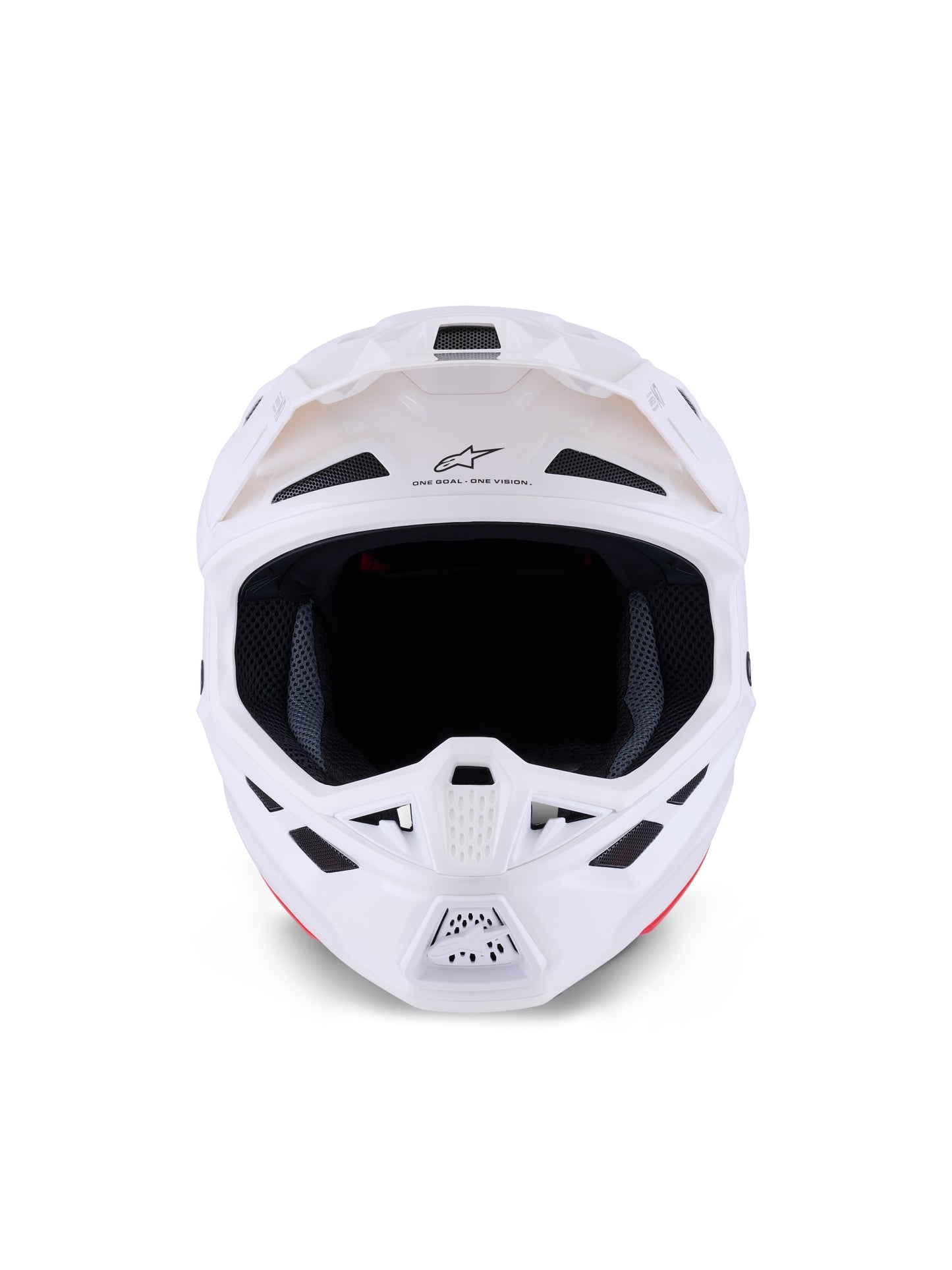 ALPINESTARS 2026 S-M7 SOLID HELMET - WHITE GLOSSY
