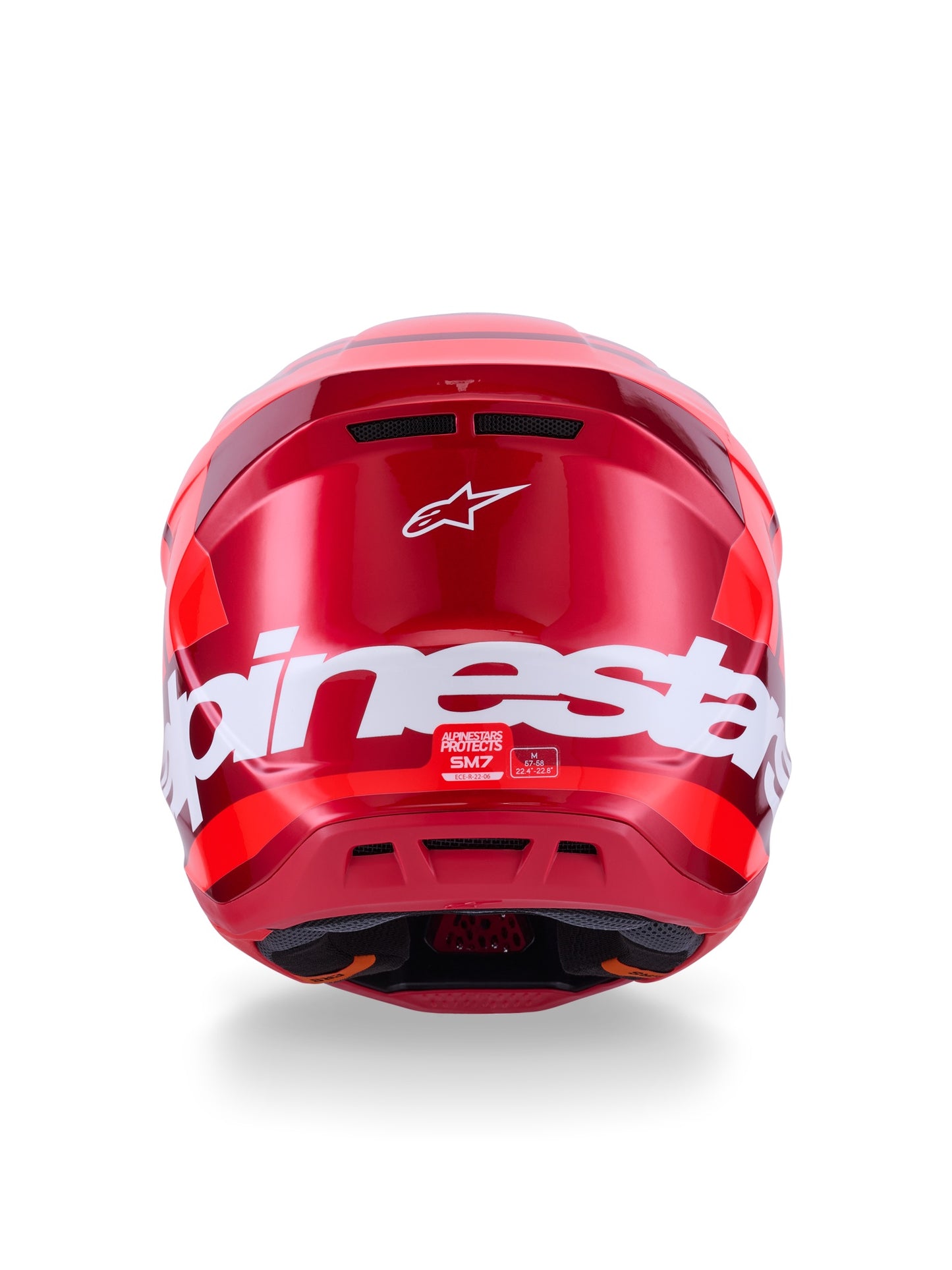 ALPINESTARS 2026 S-M7 CORE HELMET - RED GLOSSY