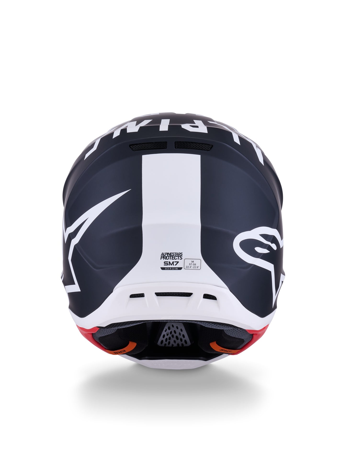 ALPINESTARS 2026 S-M7 DASHER HELMET - BLACK WHITE MATT