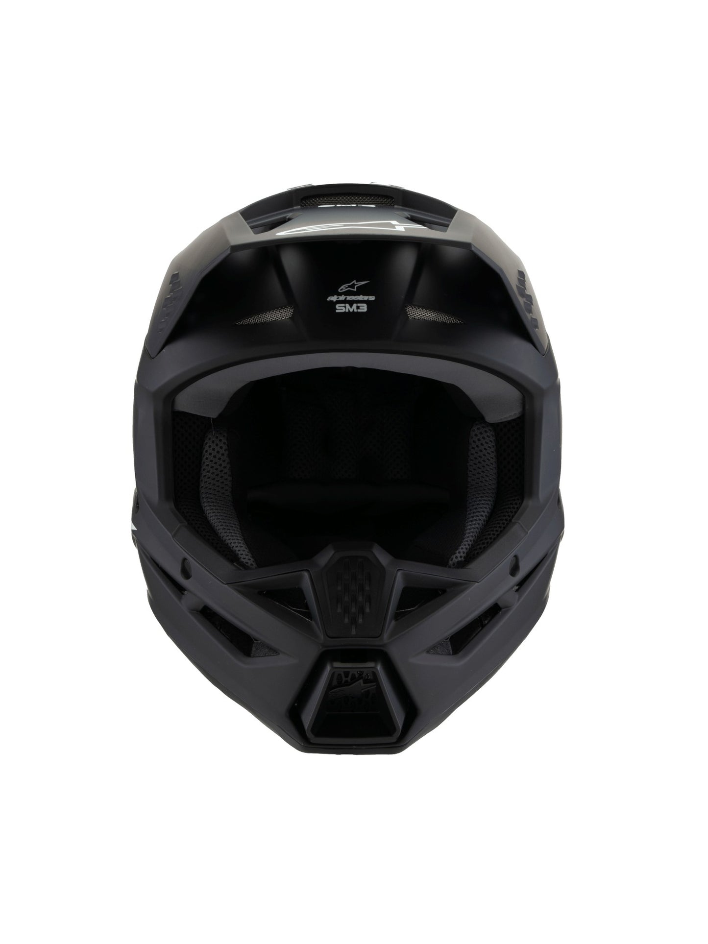 ALPINESTARS 2025 YOUTH SUPERTECH M3 SOLID HELMET - BLACK MATT