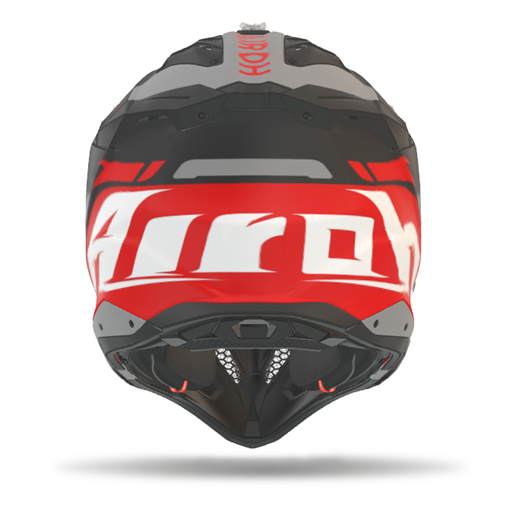 AIROH AVIATOR 3 HELMET - SPIN RED MATT