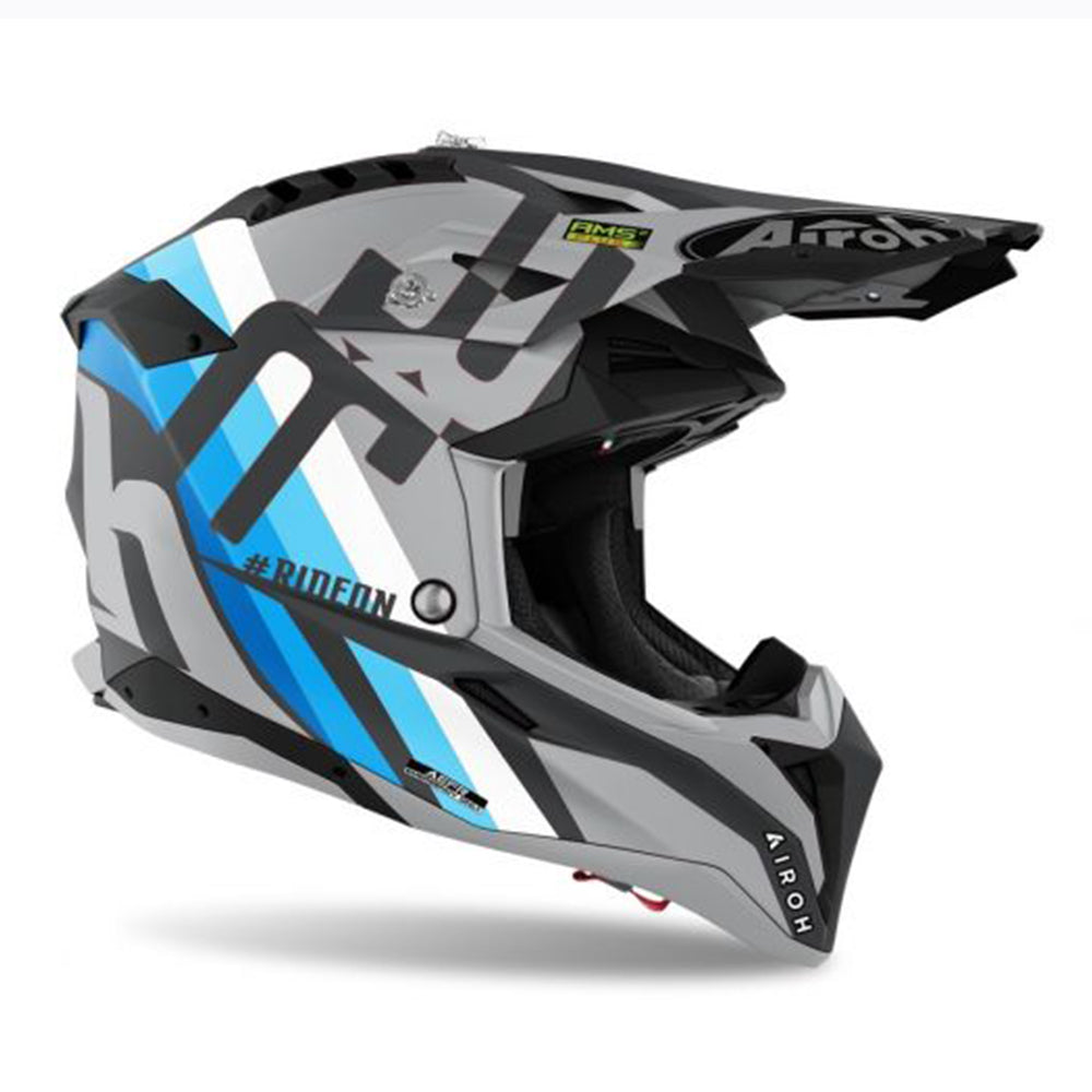 AIROH AVIATOR 3 HELMET - RAINBOW ANTHRACTIE MATTT