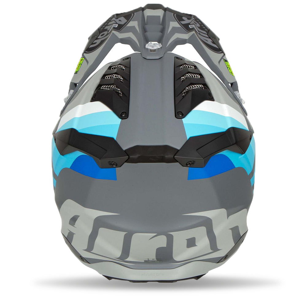 AIROH AVIATOR 3 HELMET - RAINBOW ANTHRACTIE MATTT