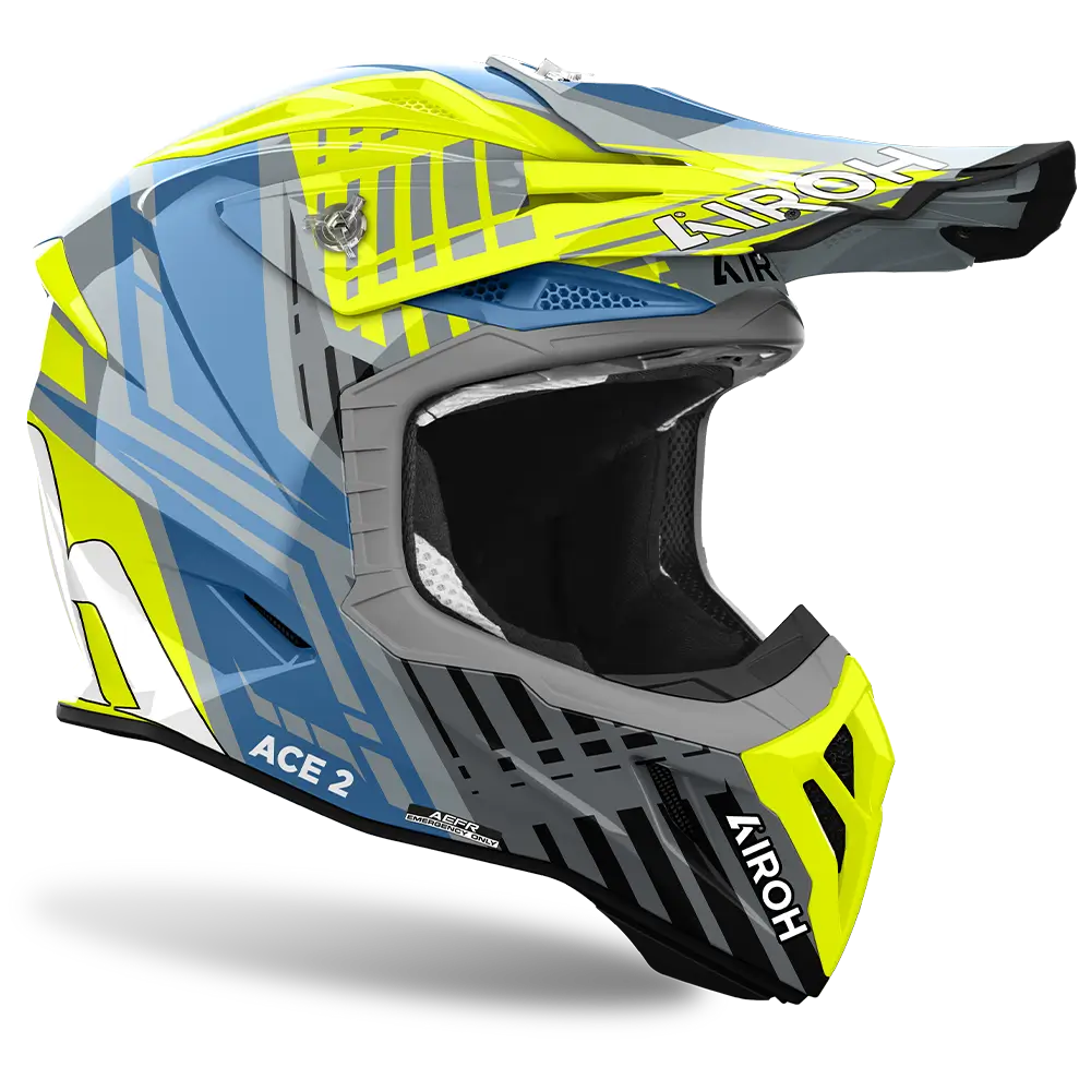 Airoh Aviator Ace 2 Helmet - Proud Yellow Gloss