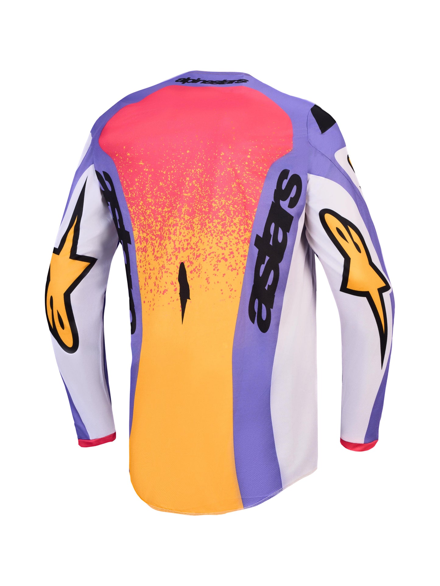 Alpinestars 2027 Fluid Drag Jersey - Light Lilac Blue Iris Gold