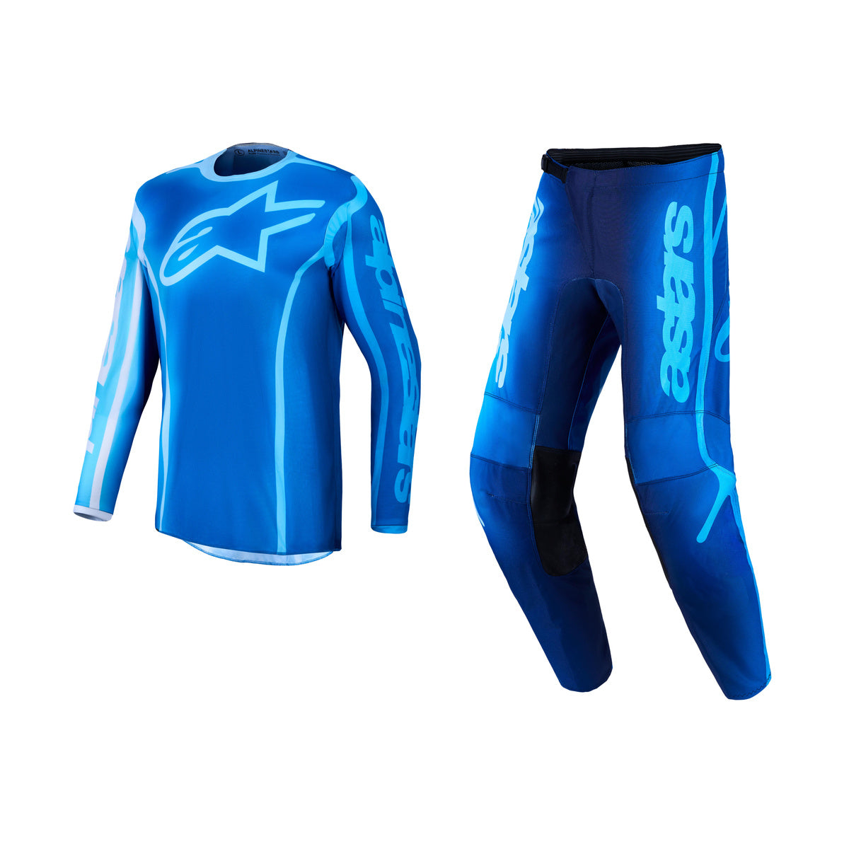 Alpinestars 2027 Fluid Kepler Gear Set - UCLA Blue Blithe Blue