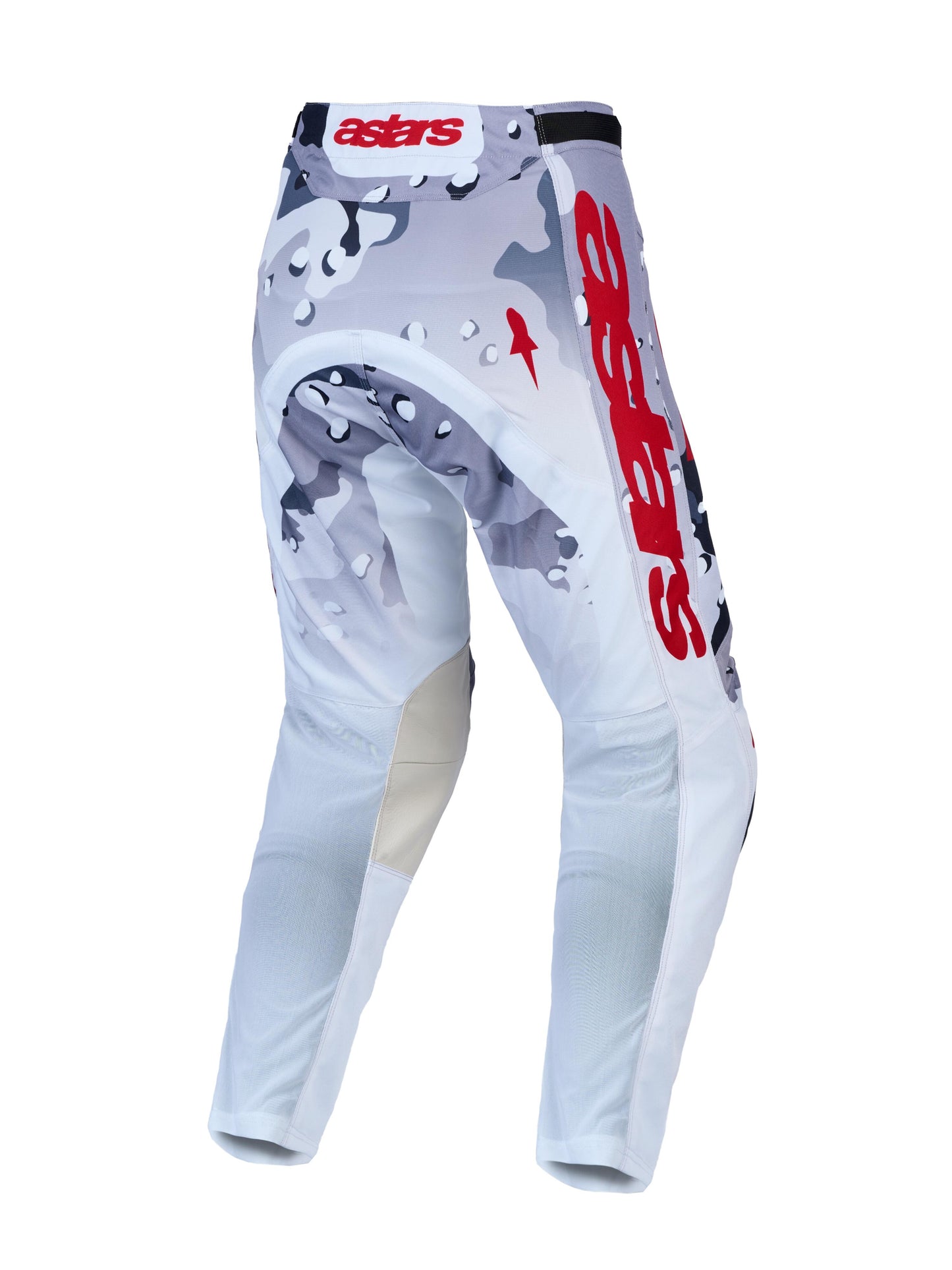 Alpinestars 2027 Racer Air Lone Pants - Gray Camo White Fire Red