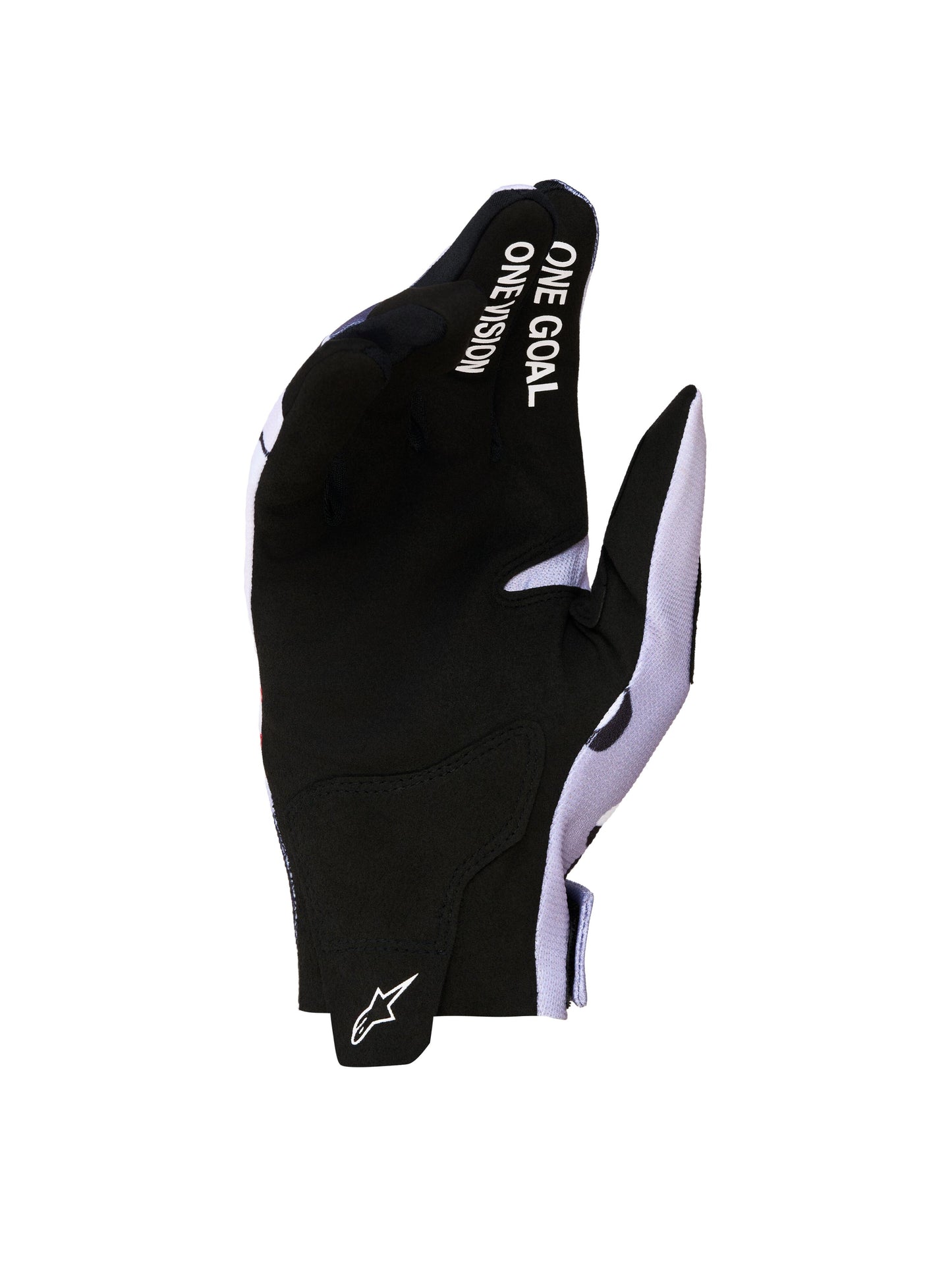 Alpinestars 2027 Radar Gloves - Ash Gray Light Lilac Red Black