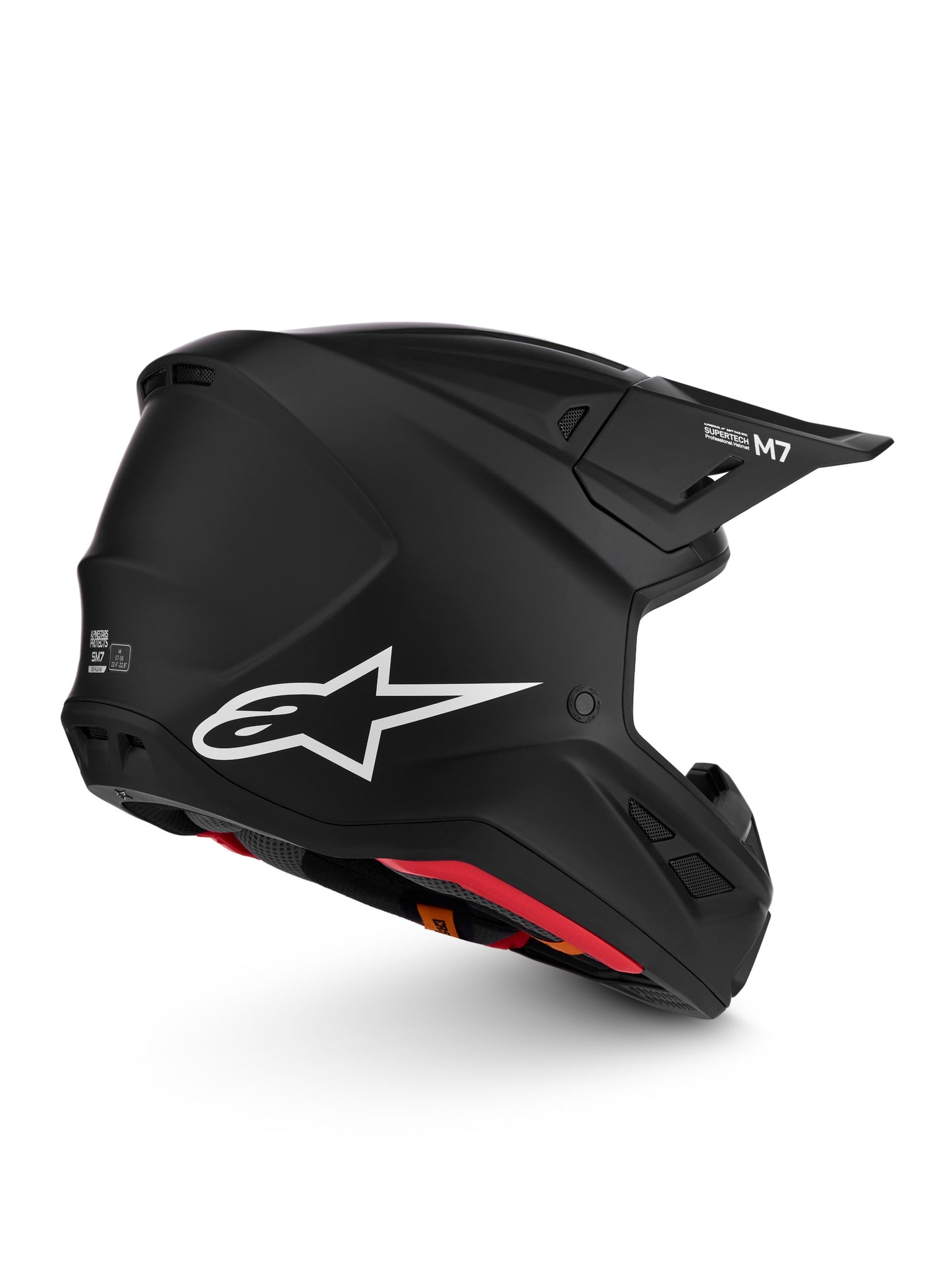 Alpinestars 2027 SM7 Solid Helmet - Black Matt