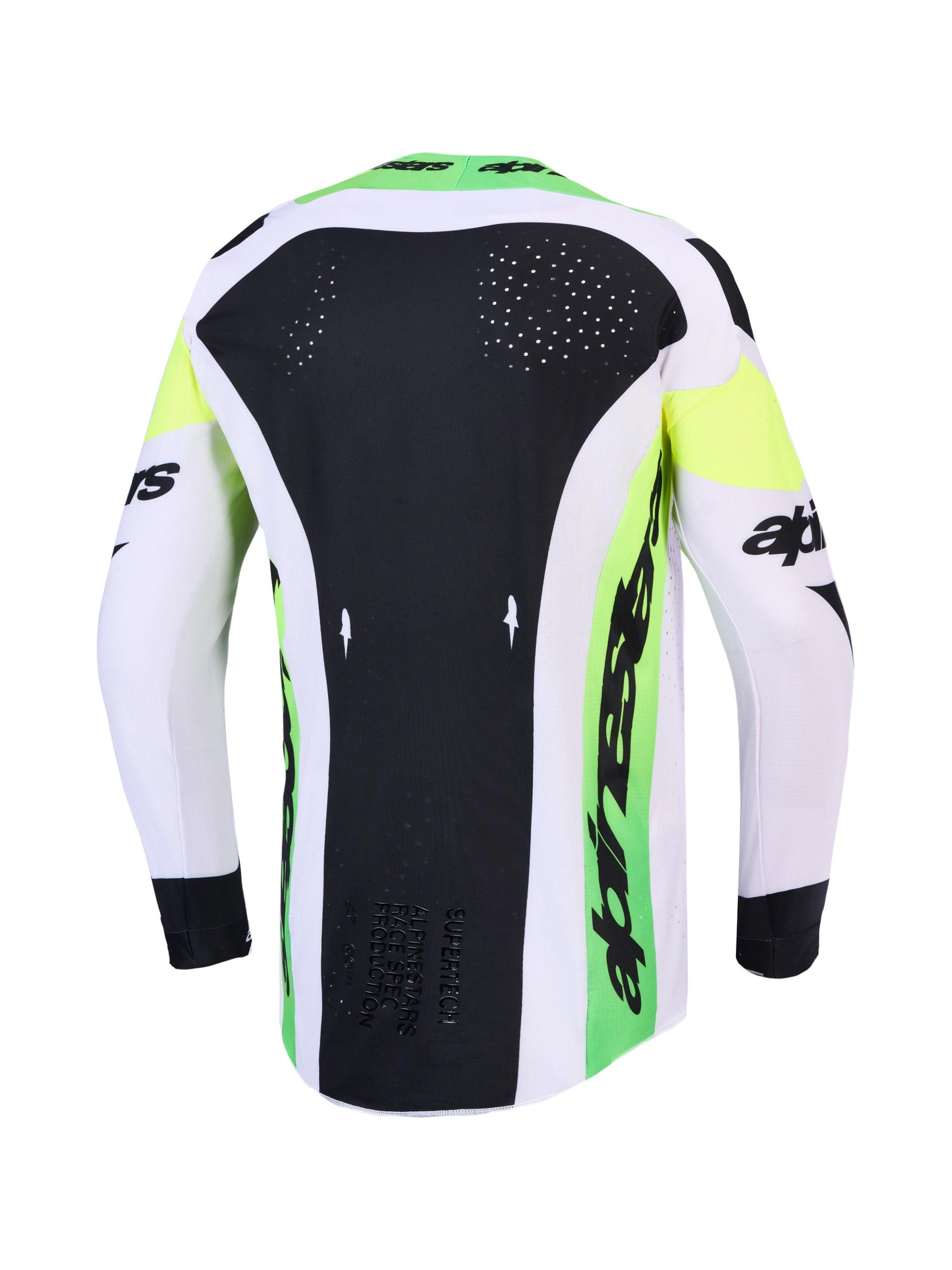Alpinestars 2027 Supertech Dyna Jersey - Light Lilac Green Fluo Black