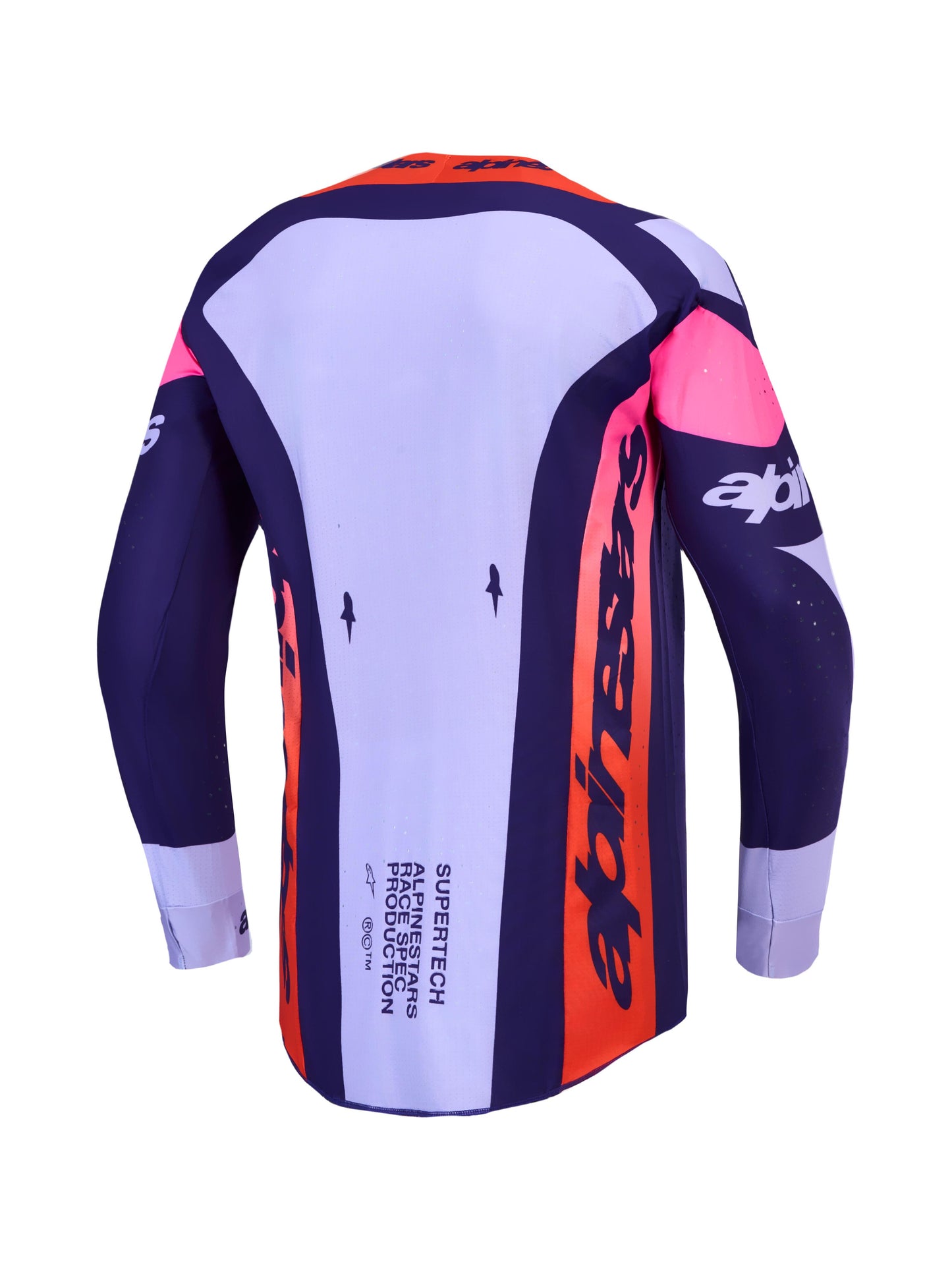 Alpinestars 2027 Supertech Dyna Jersey - Light Violet Deep Purp Pink Fluo
