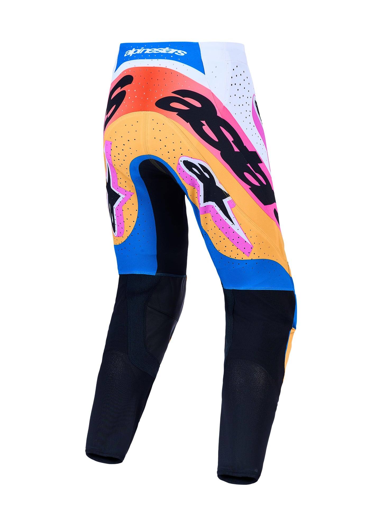 Alpinestars 2027 Supertech Dyna Pants - White Blithe Blue Black Purple