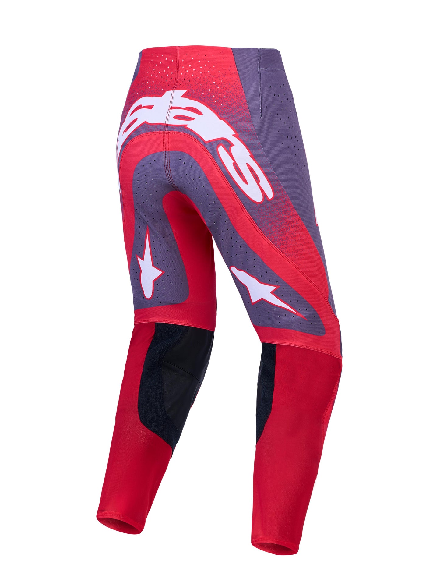Alpinestars 2027 Supertech Hiten AFD Pants - Graystone Red Fluo Light Lilac