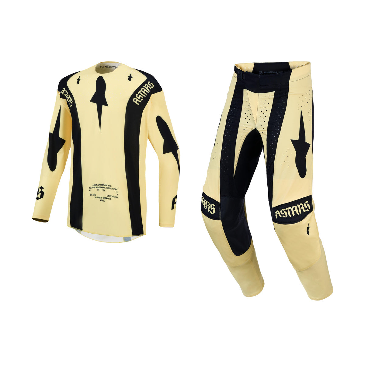 Alpinestars 2027 Techstar Atrox Gear Set - Yellow Black