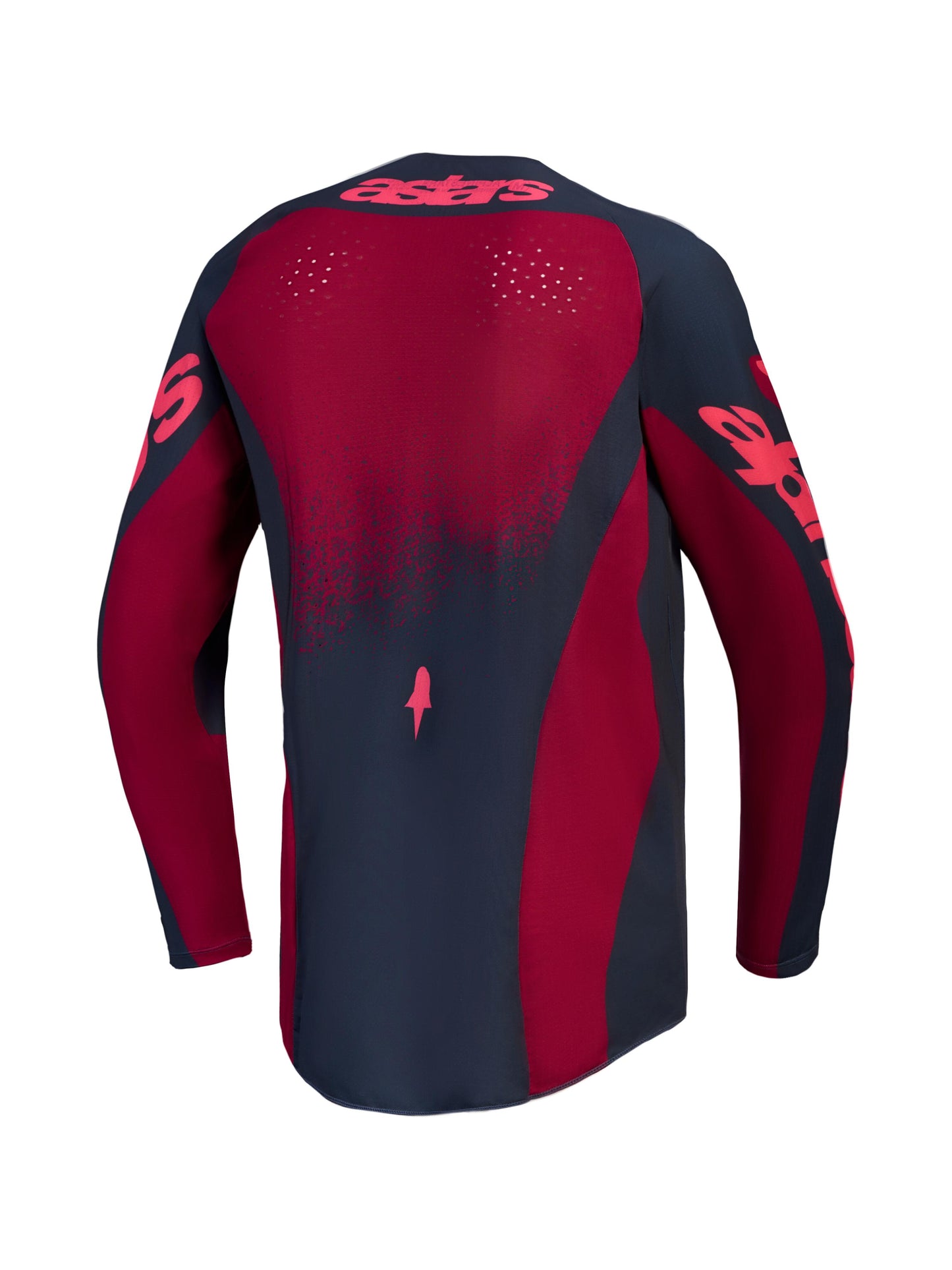 Alpinestars 2027 Womens Techstar Swan Jersey - Crimson Dark Gray Rouge Red