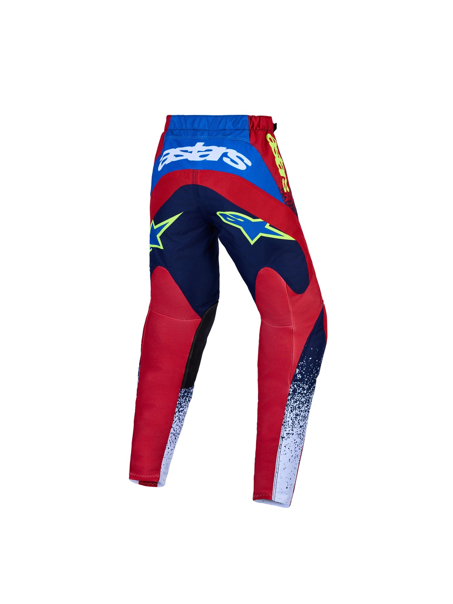 Alpinestars 2027 Youth Fluid Drag Pants - Blue Navy Fire Red White
