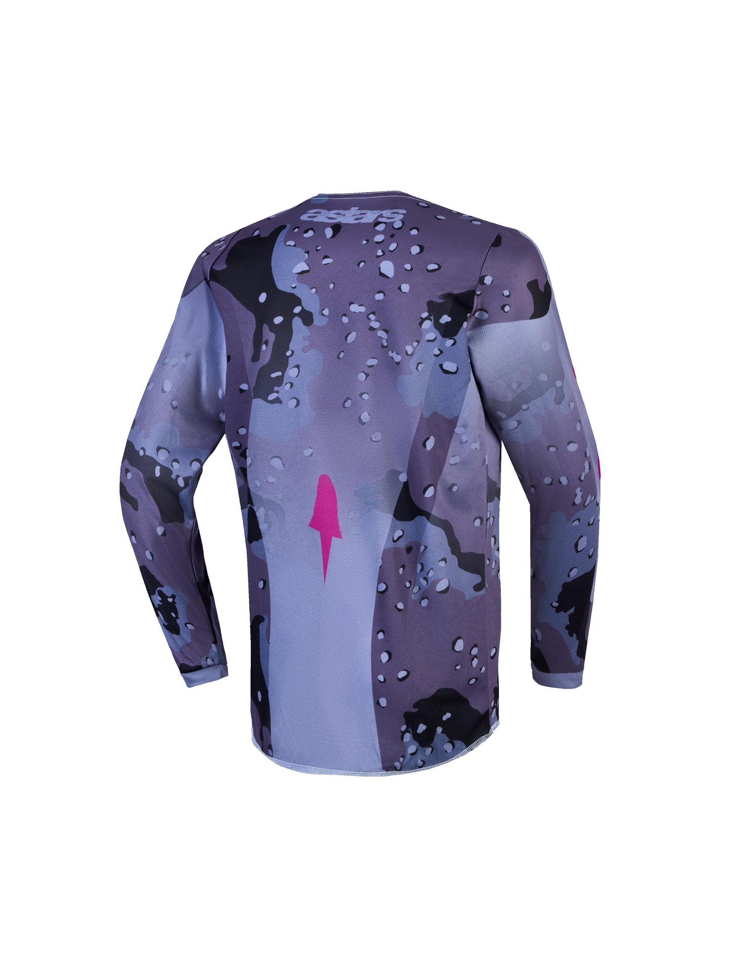 Alpinestars 2027 Youth Fluid Lone Jersey - Gray Camo Purple