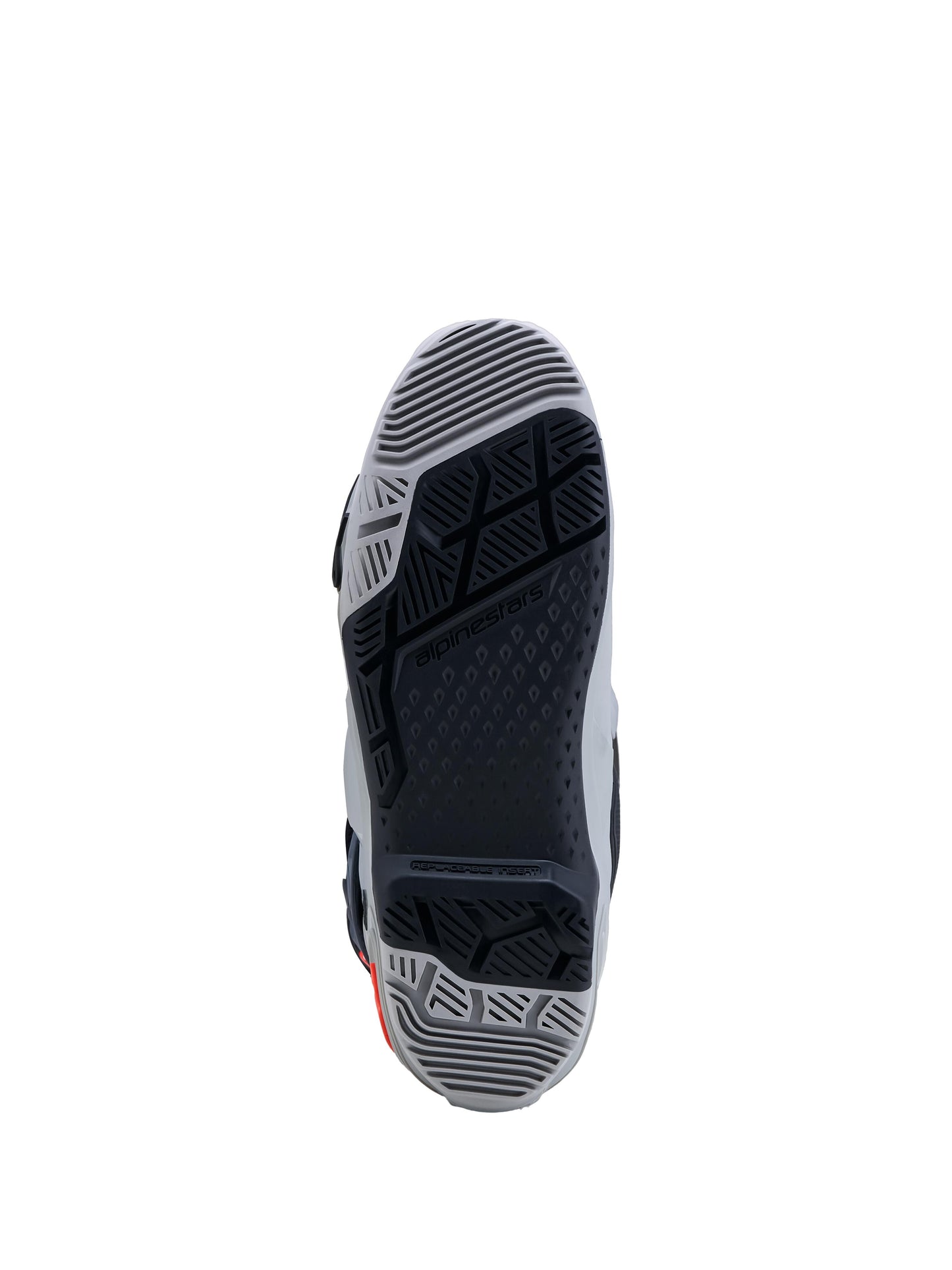 Alpinestars 2027 Tech 10 Enduro Boots - Mid Gray Dark Gray Fluro Red