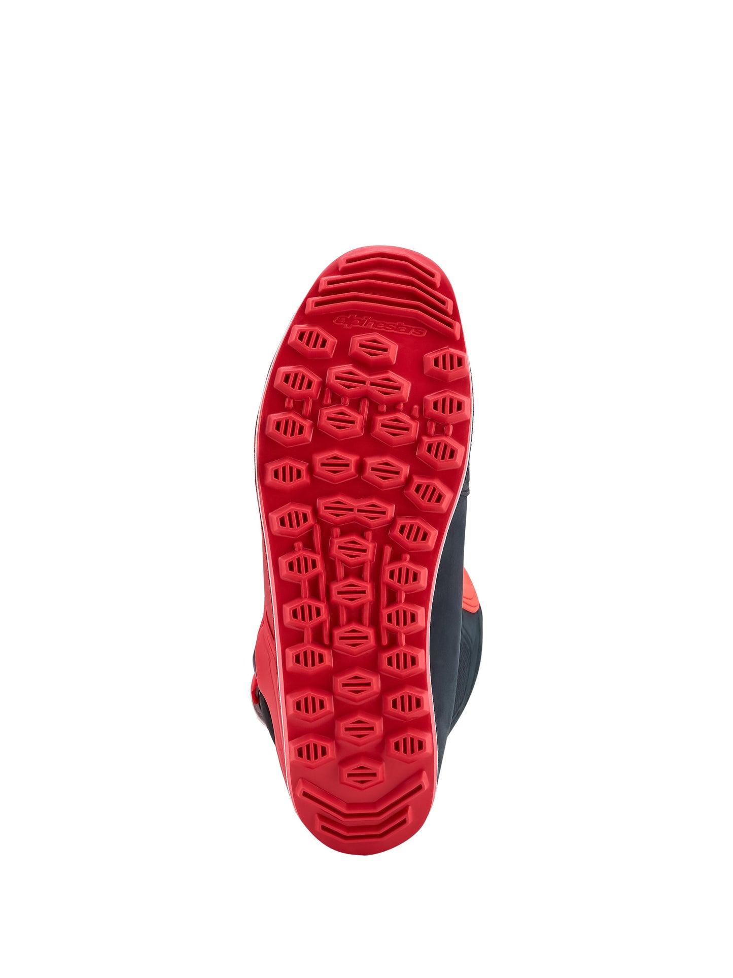 Alpinestars 2027 Tech T Trials Boots - Fluro Red Black Bright Red