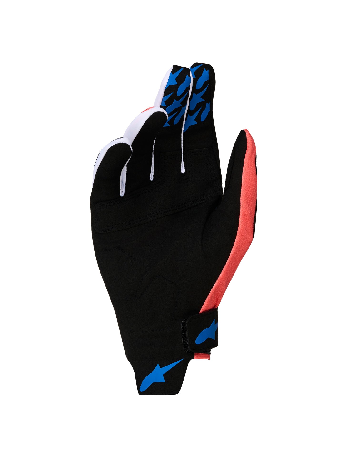 Alpinestars 2027 Techstar Gloves - Hot Coral Black Fuchsia