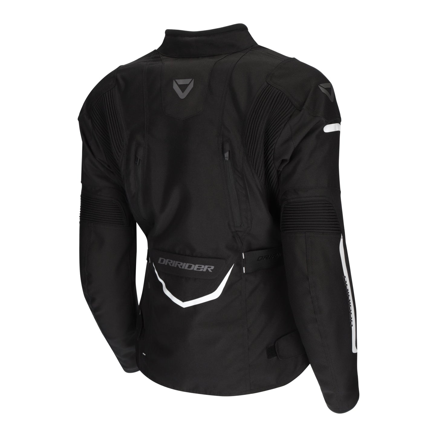 DRIRIDER APEX 6 LADIES JACKET - BLACK/WHITE