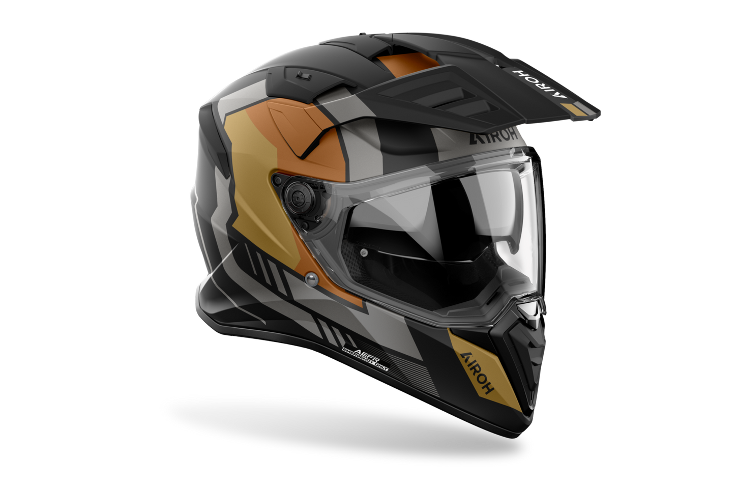 AIROH BANDIT HORN HELMET - GOLD MATT