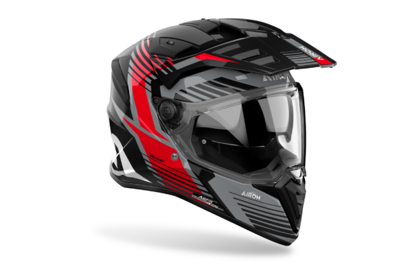 AIROH BANDIT SPICY HELMET - RED GLOSS