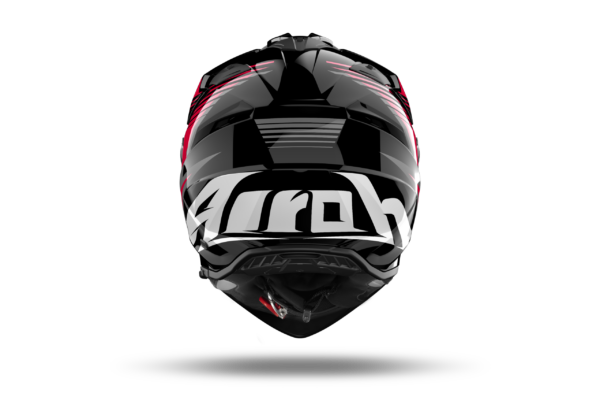 AIROH BANDIT SPICY HELMET - RED GLOSS