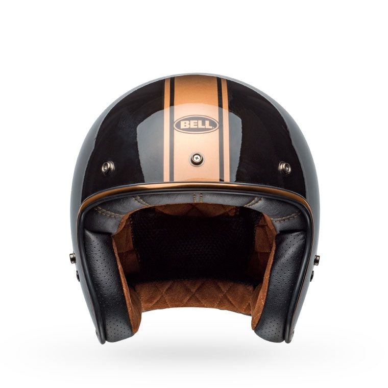 BELL CUSTOM 500 RALLY HELMET - GLOSS BLACK/BRONZE