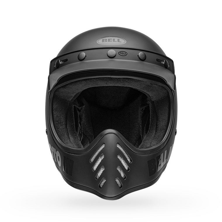 BELL MOTO-3 CLASSIC HELMET - MATTE/GLOSS BLACK
