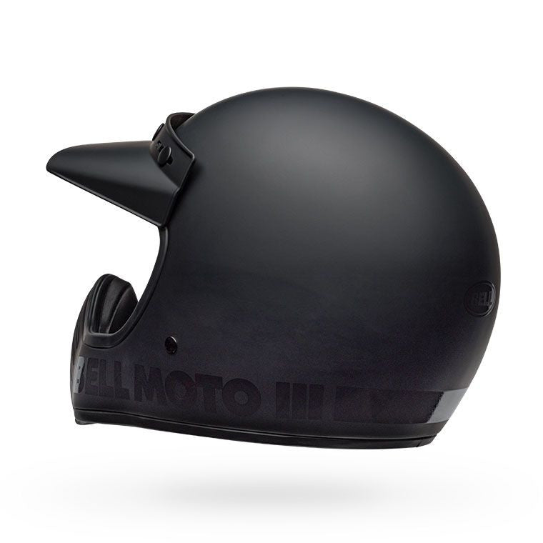 BELL MOTO-3 CLASSIC HELMET - MATTE/GLOSS BLACK