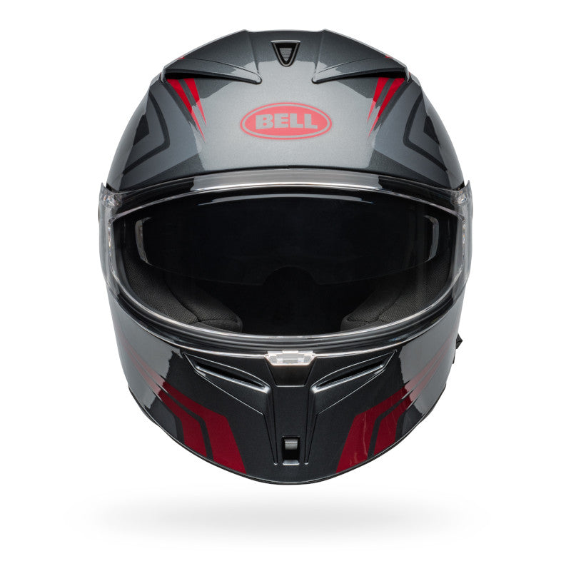 BELL LITHIUM JETSTREAM HELMET - GREY/RED