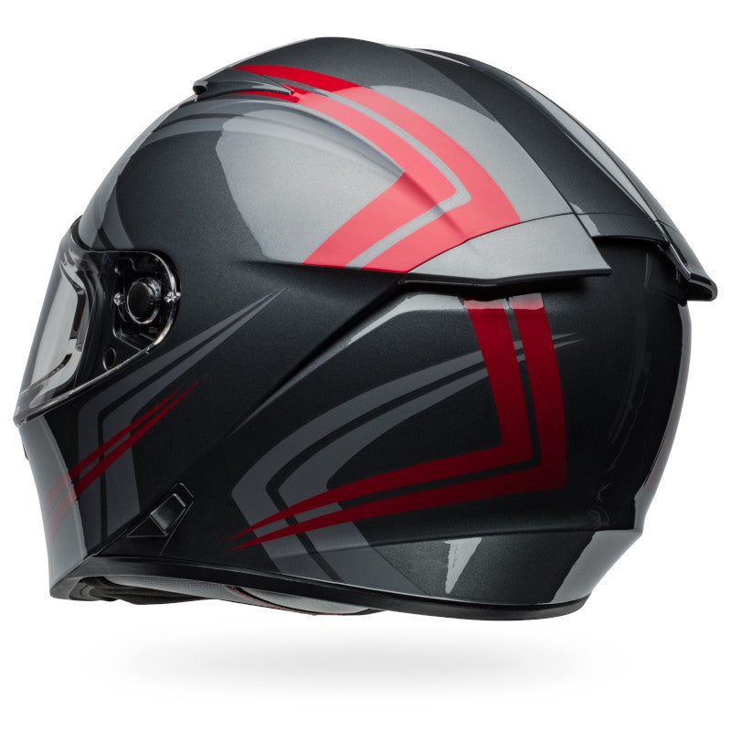 BELL LITHIUM JETSTREAM HELMET - GREY/RED